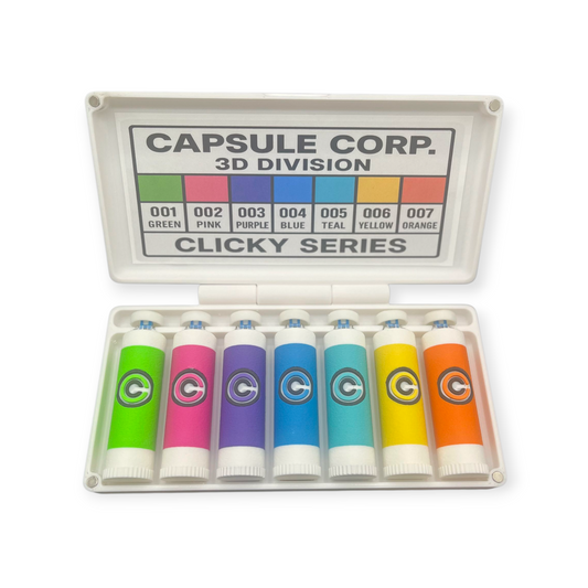 Clicky Capsule Corp Fidget with Storage Compartment DBZ